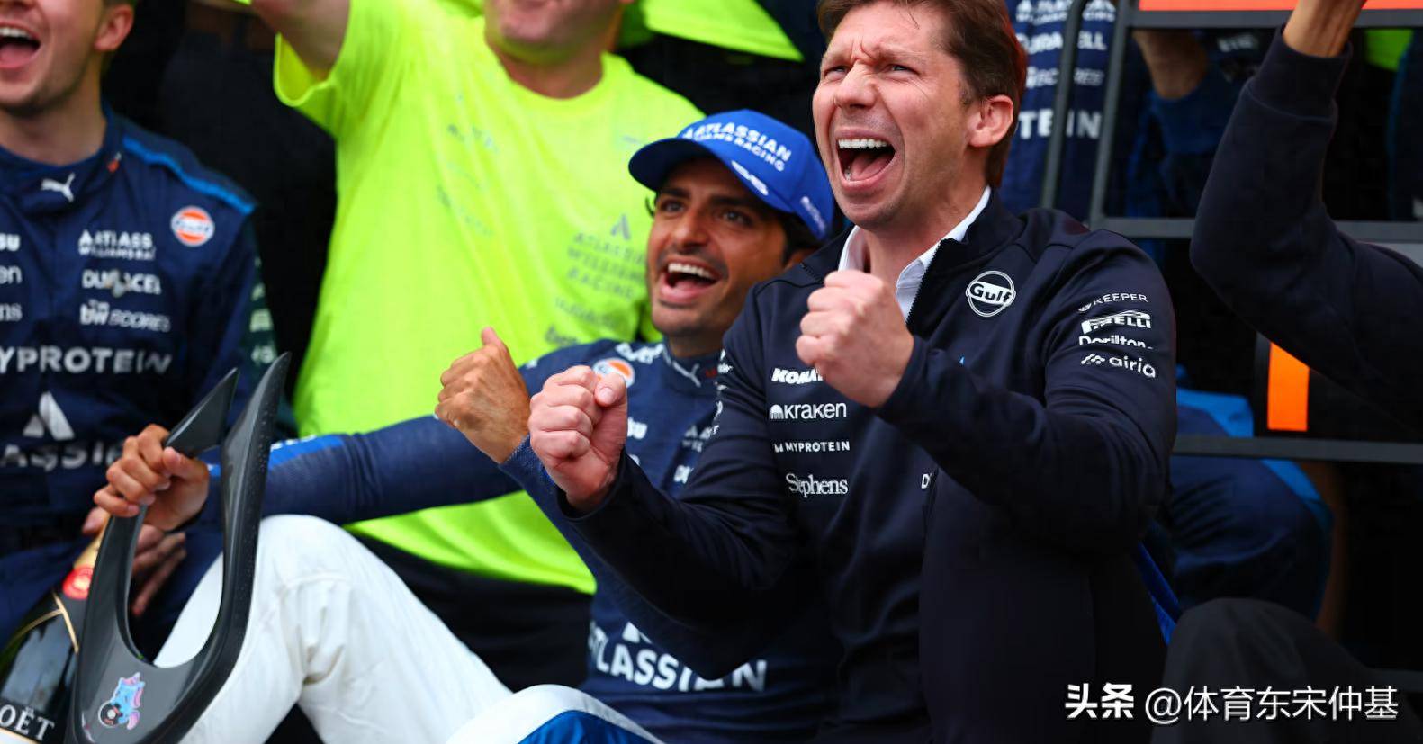 包含威廉姆斯逆转索伯车队，塞恩斯点燃赛场的词条