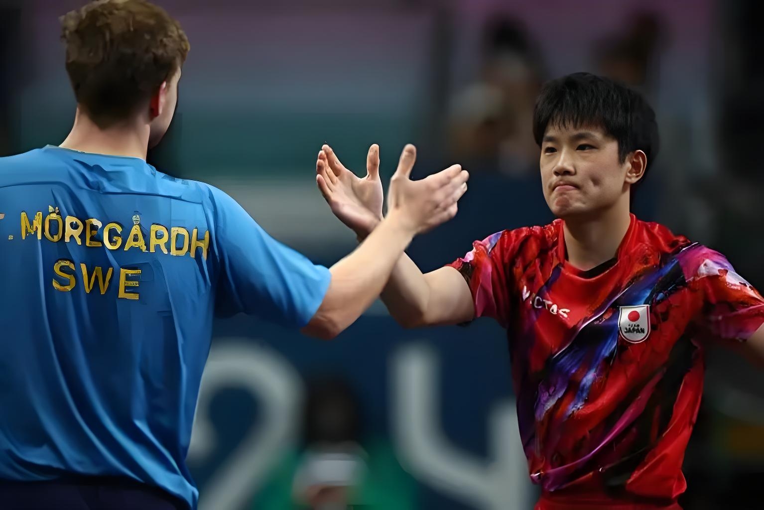 关于法国队横扫葡萄牙队，张本智和刷新纪录的信息